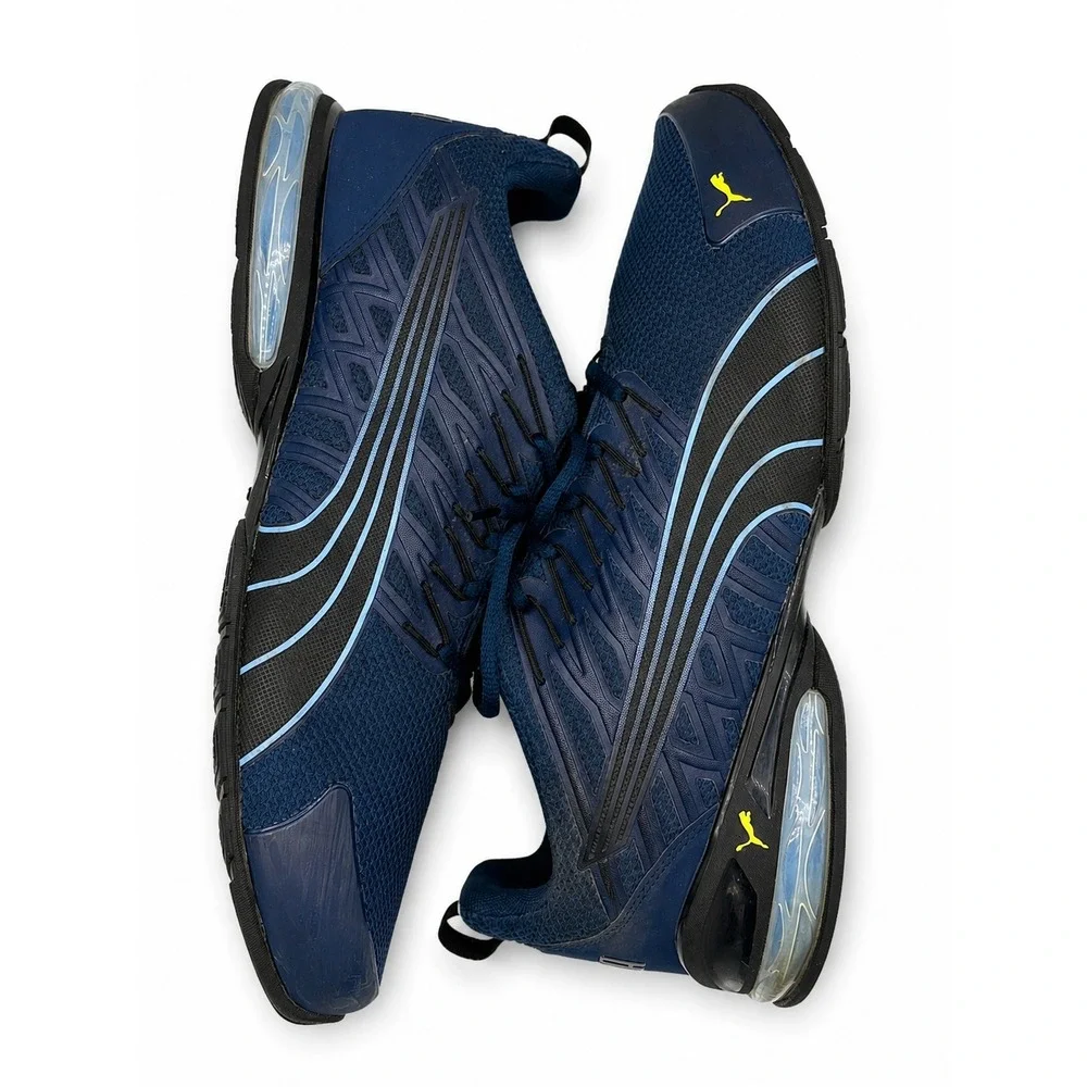 PUMA Voltaic Evo 10 Cell Mens 13 Navy Running Training Athletic Shoes 37960103